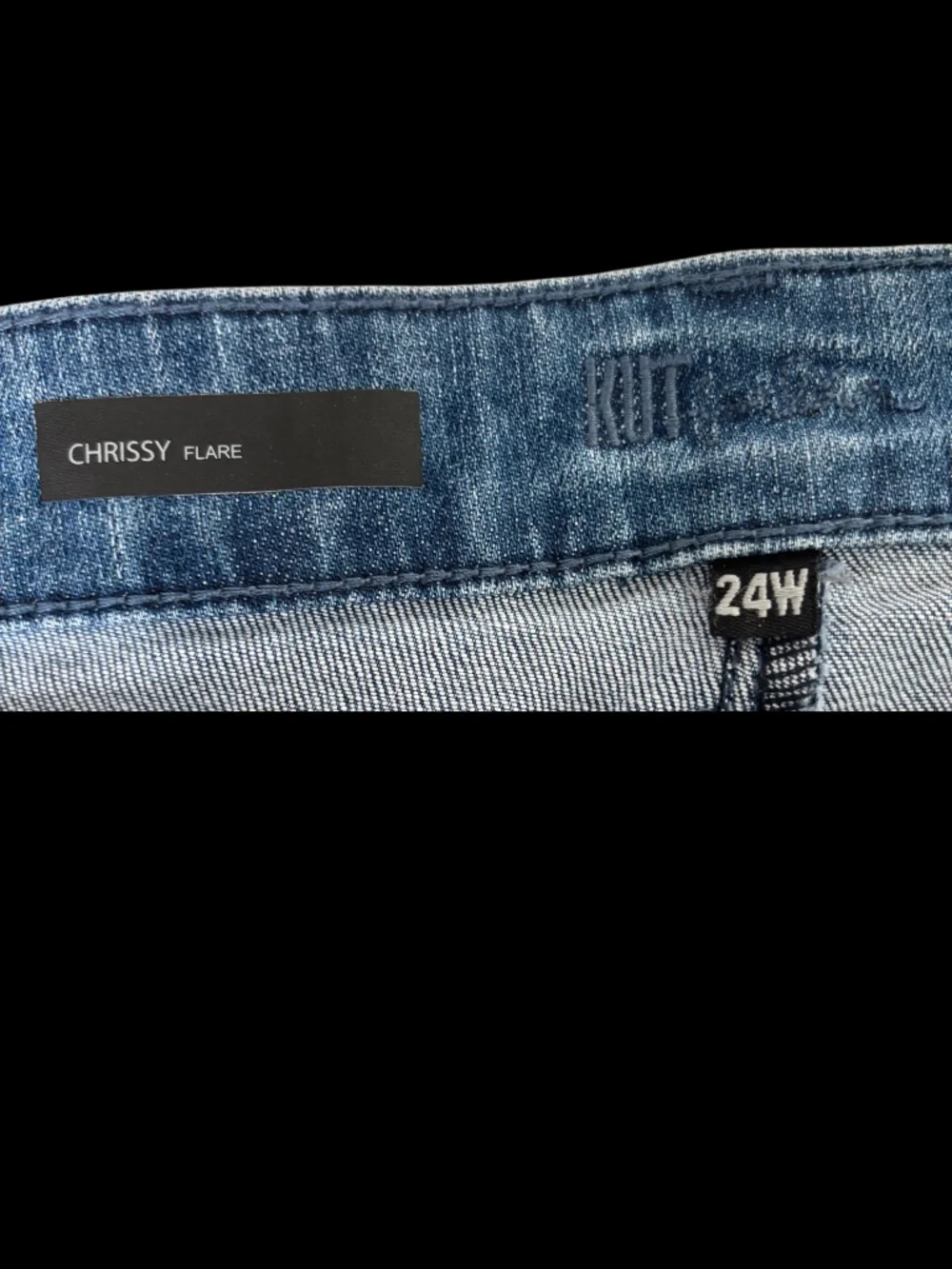 Kut From The Kloth Plus Size Chrissy Flare 5 Pocket Jeans Size 24W NWT - Picture 3 of 5